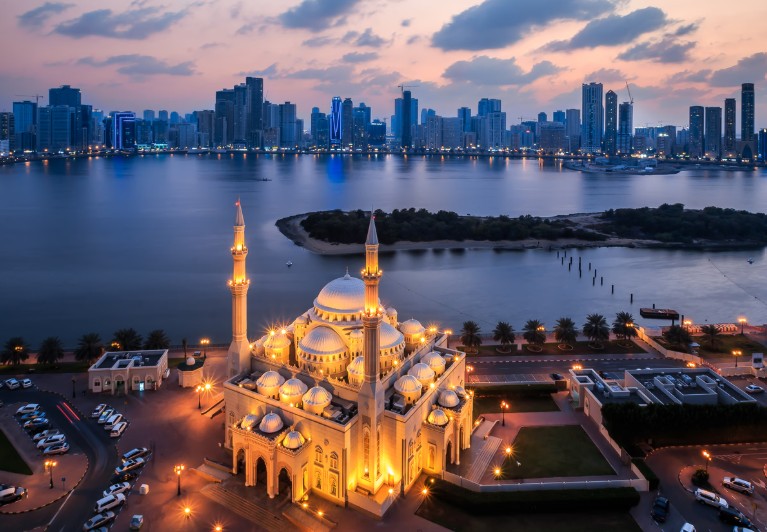Sharjah City Skyline